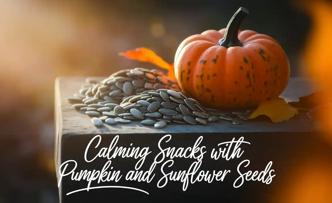 Calming Snacks With Pumpkin And Sunflower Seeds