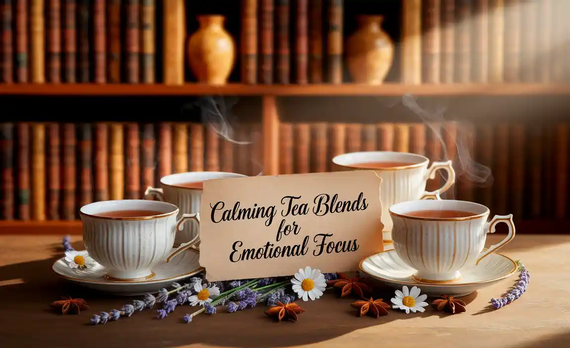 Calming Tea Blends For Emotional Focus