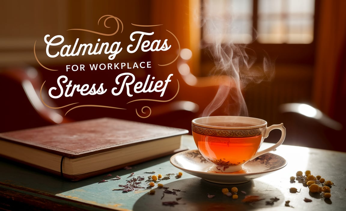 Calming Teas For Workplace Stress Relief