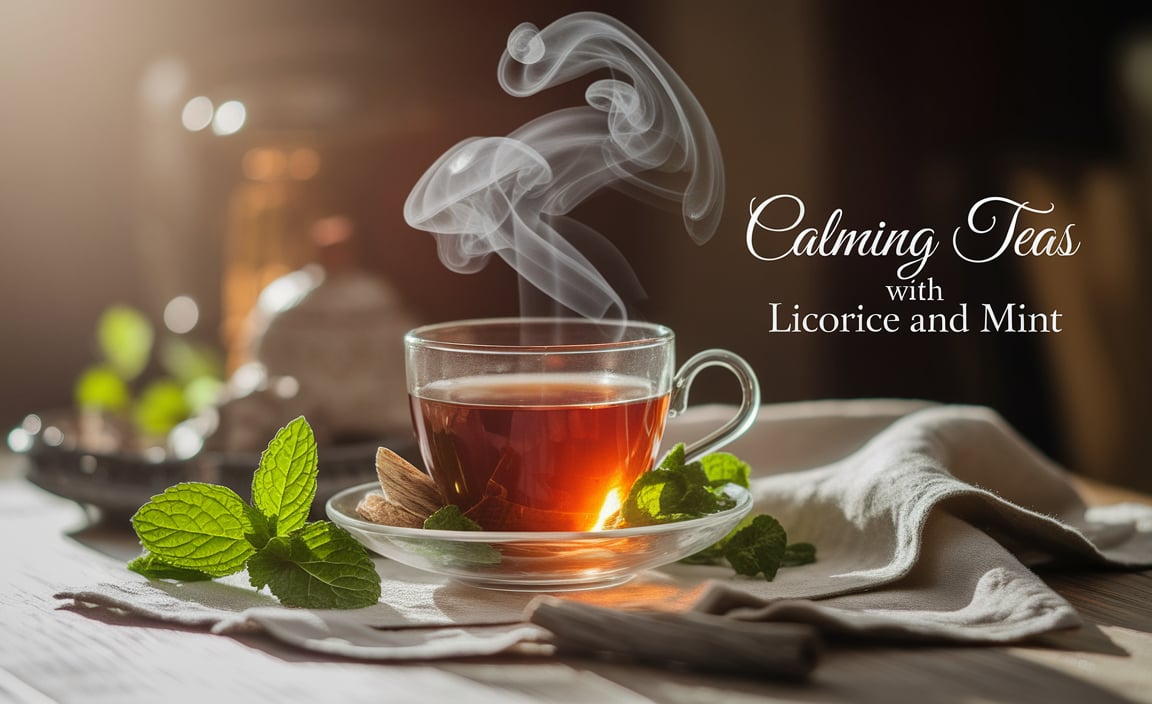 Calming Teas With Licorice And Mint