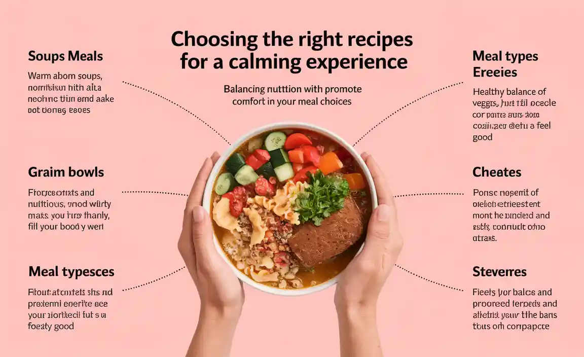 Choosing the Right Recipes for a Calming Experience