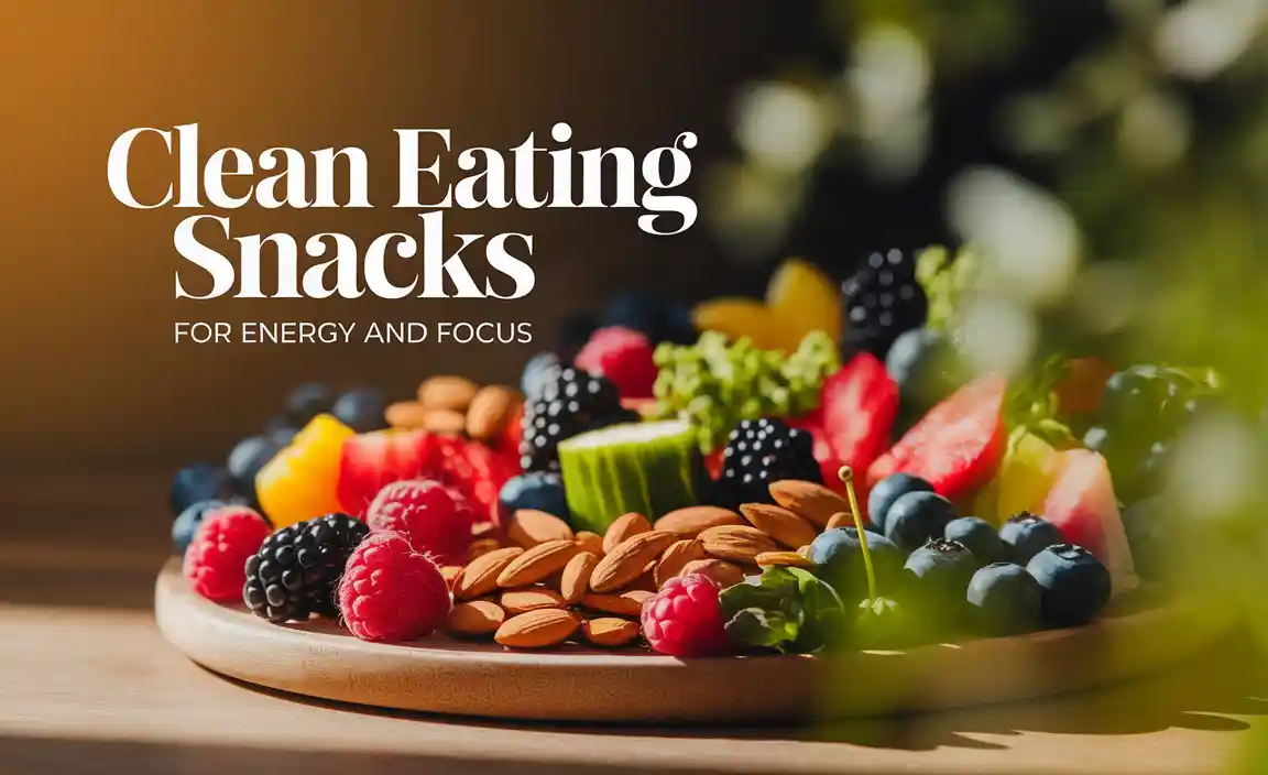 Clean Eating Snacks For Energy And Focus