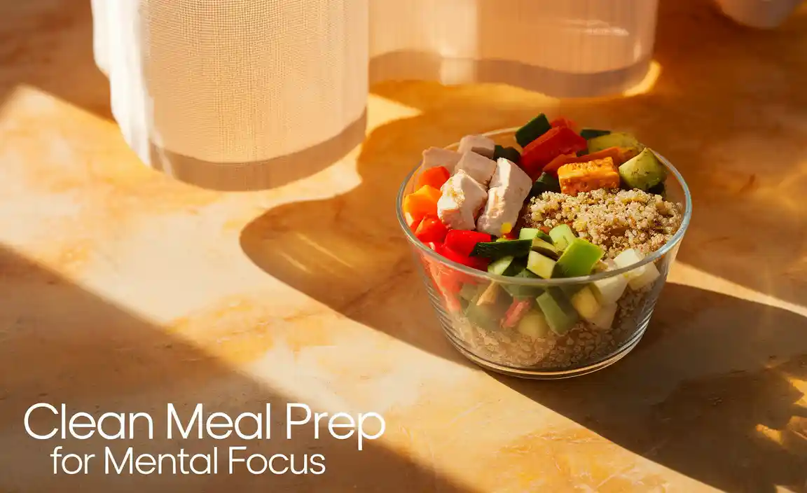 Clean Meal Prep For Mental Focus