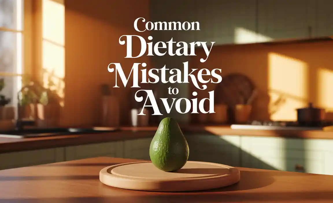 Common Dietary Mistakes to Avoid