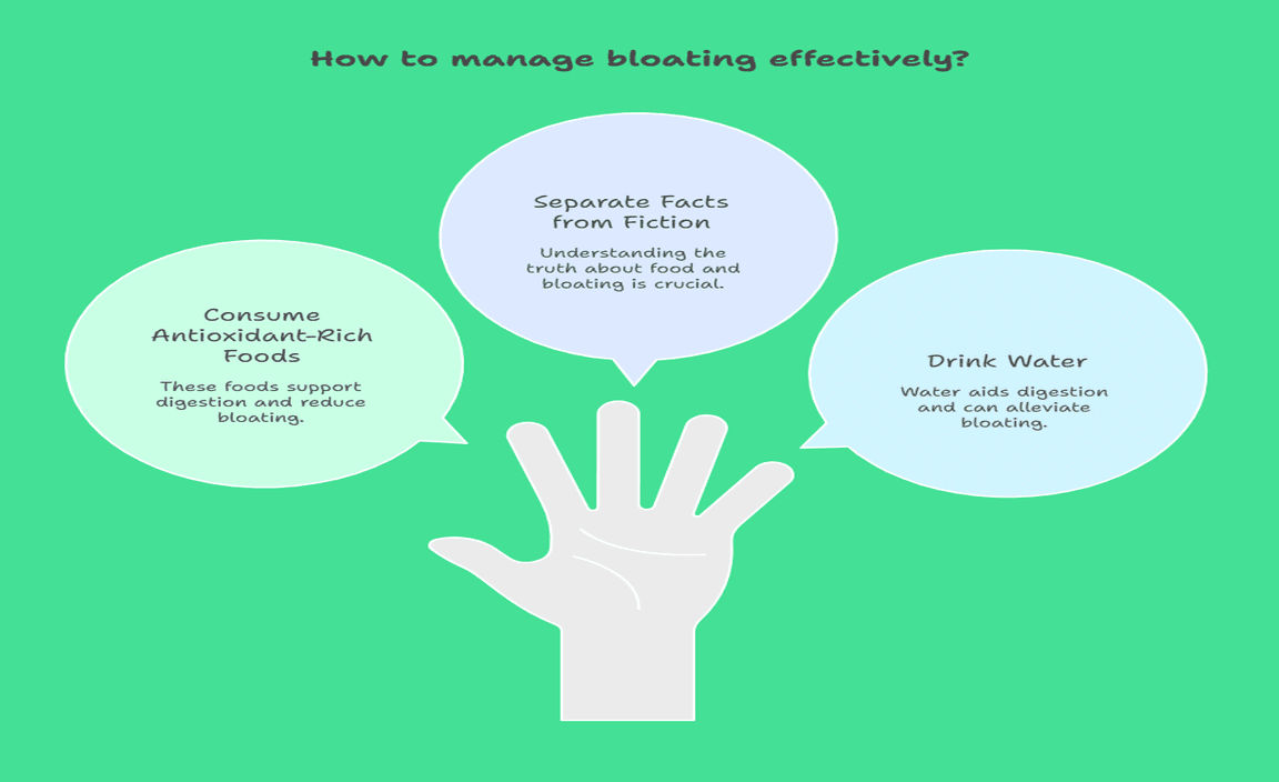 Common Misconceptions About Bloating and Antioxidants