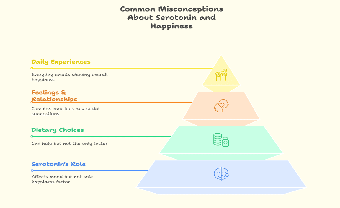 Common Misconceptions About Serotonin and Happiness