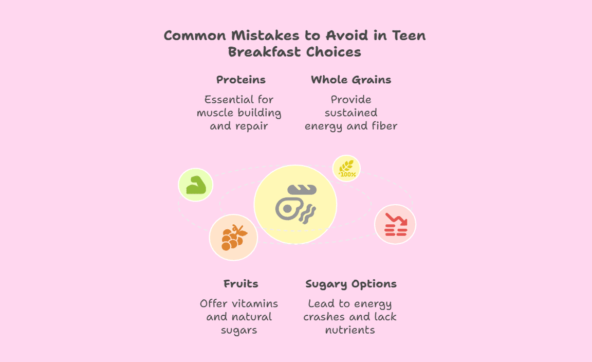 Common Mistakes to Avoid in Teen Breakfast Choices