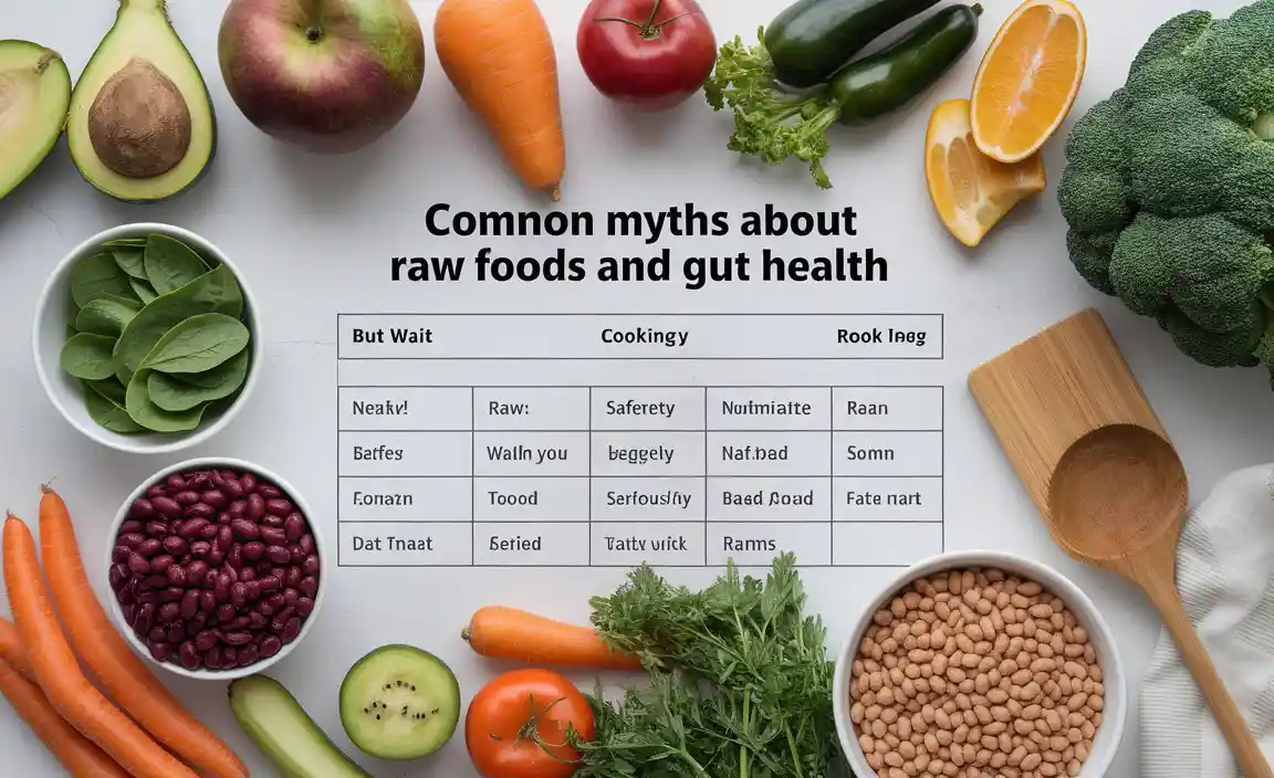 Common Myths About Raw Foods and Gut Health