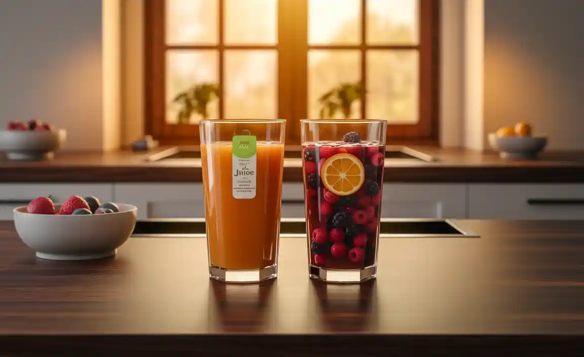 Comparing Store-Bought vs. Homemade Antioxidant Juices