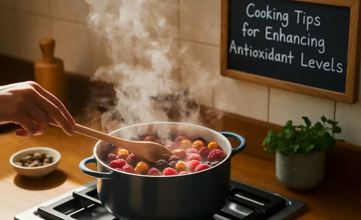 Cooking Tips for Enhancing Antioxidant Levels