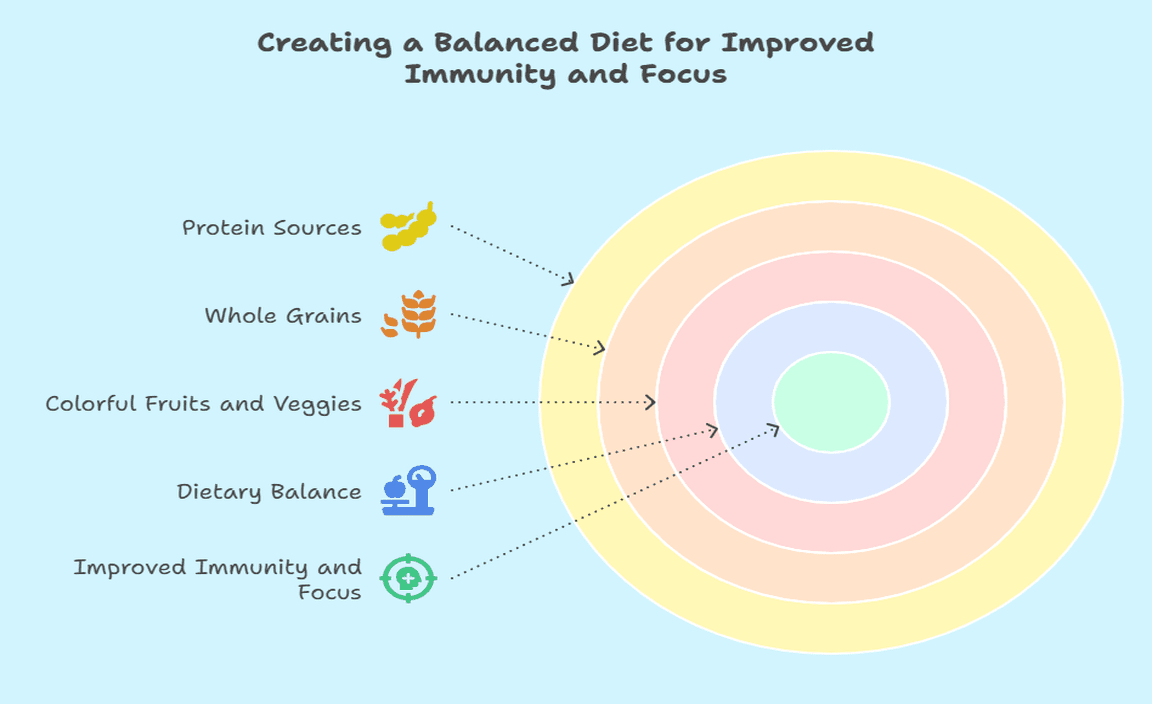 Creating a Balanced Diet for Improved Immunity and Focus