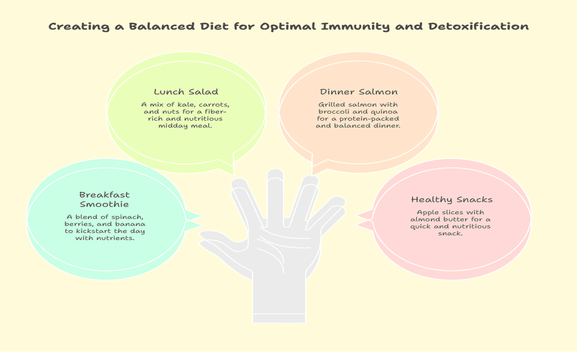 Creating a Balanced Diet for Optimal Immunity and Detoxification