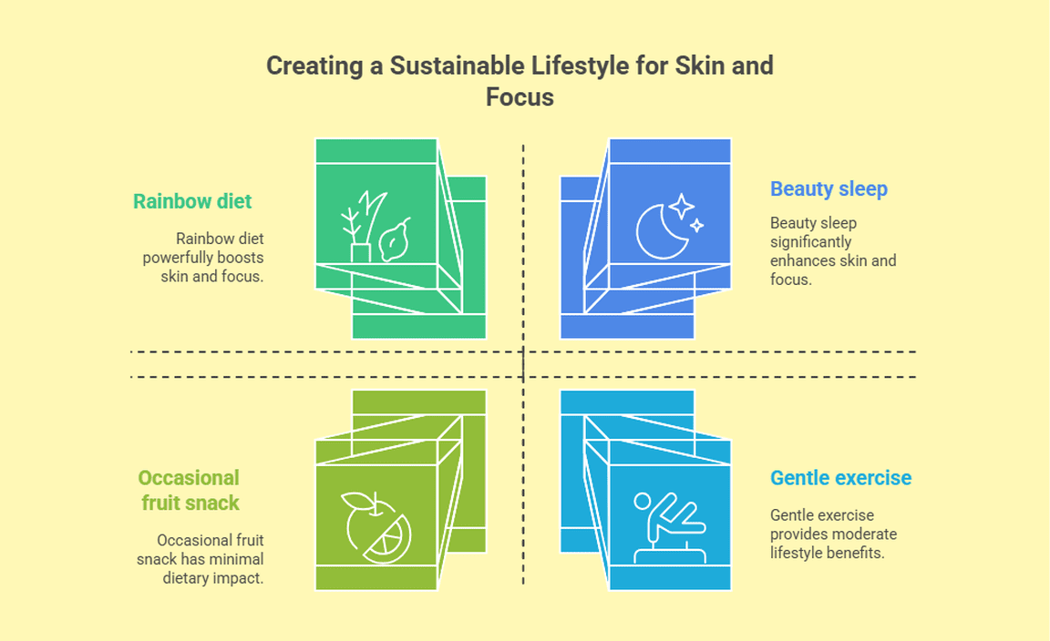 Creating a Sustainable Lifestyle for Skin and Focus