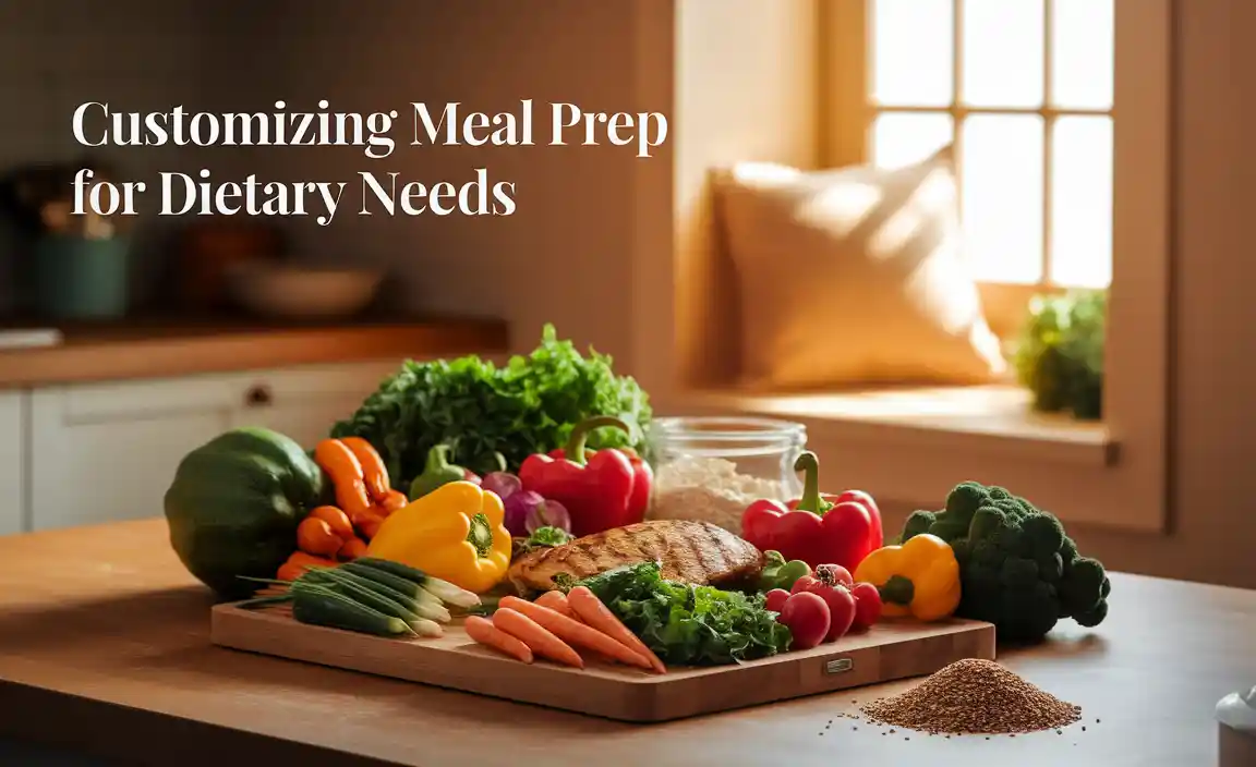 Customizing Meal Prep for Dietary Needs