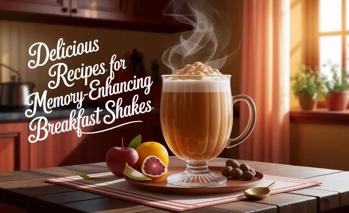 Delicious Recipes for Memory-Enhancing Breakfast Shakes