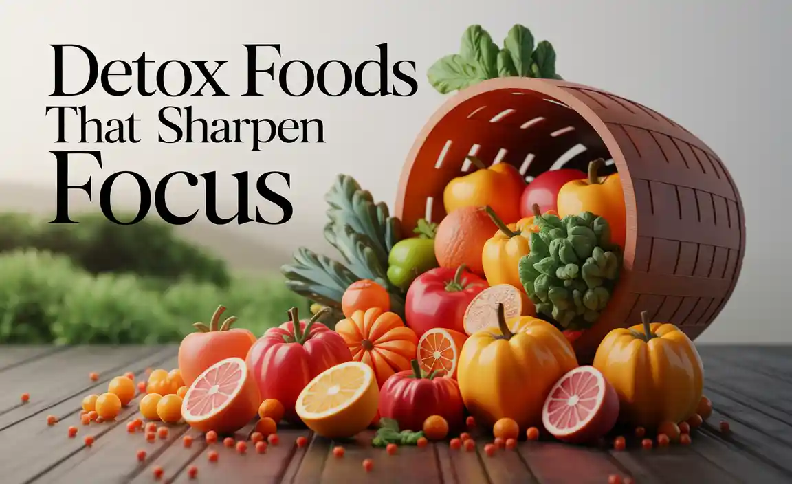 Detox Foods That Sharpen Focus