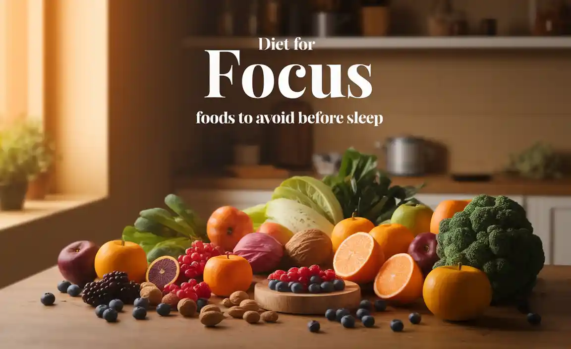Diet For Focus Foods To Avoid Before Sleep