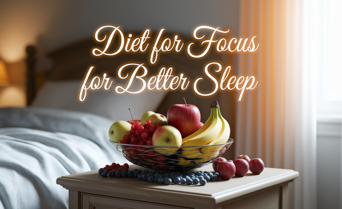 Diet For Focus For Better Sleep