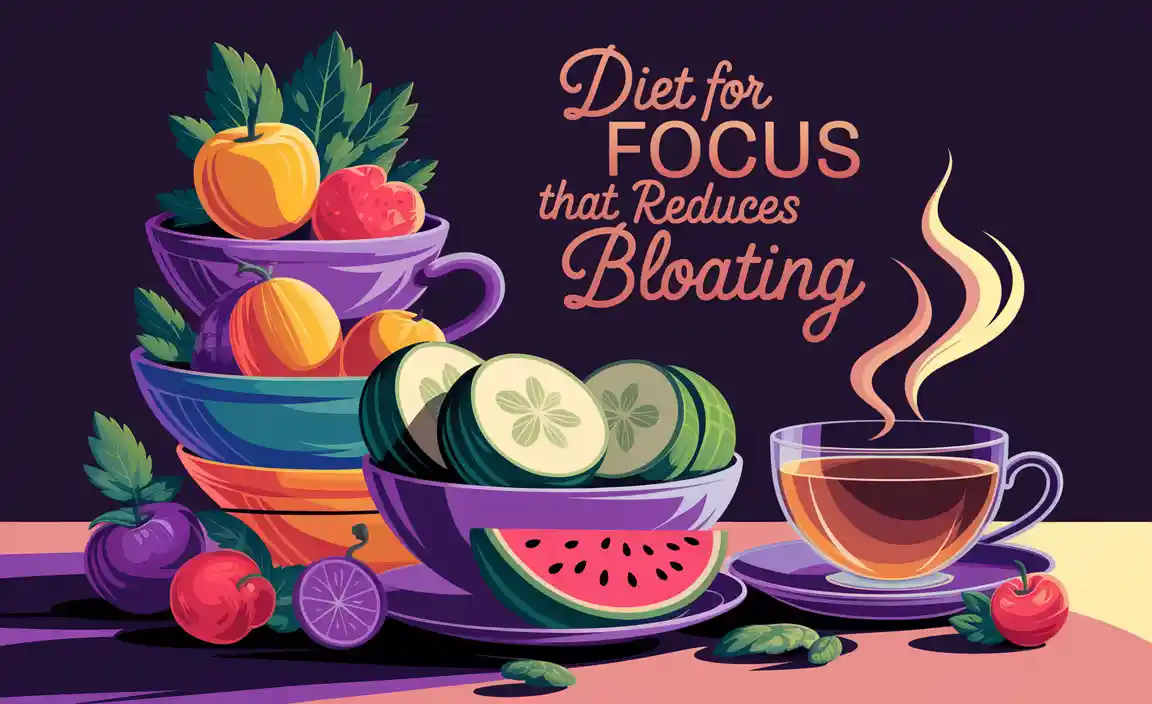 Diet For Focus That Reduces Bloating