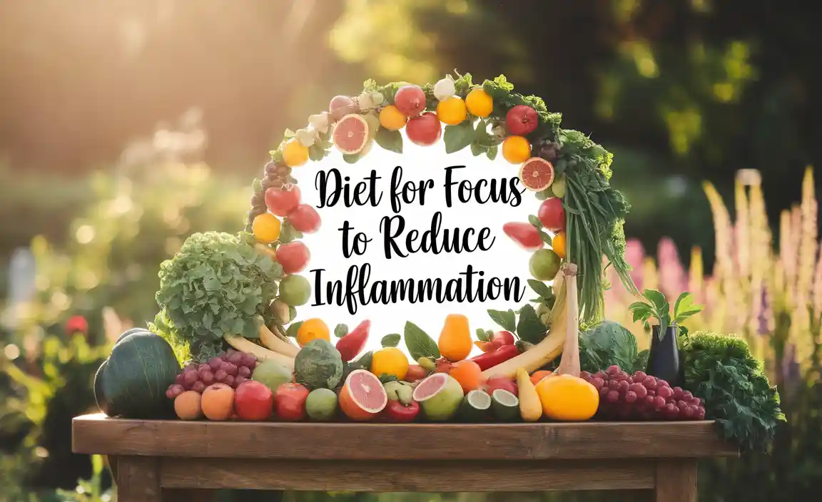 Diet For Focus To Reduce Inflammation