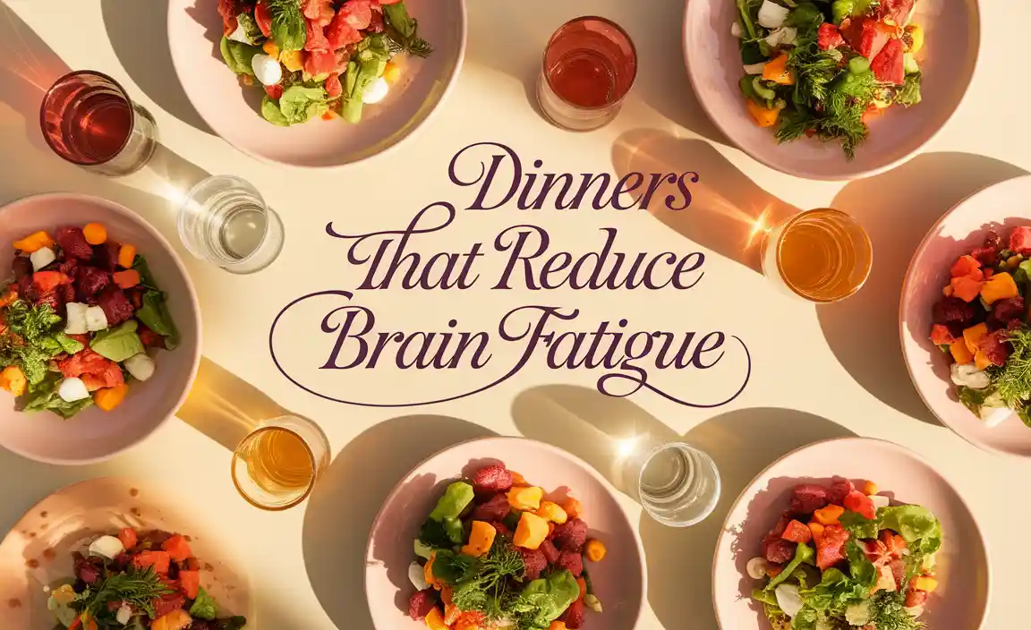Dinners That Reduce Brain Fatigue For Better