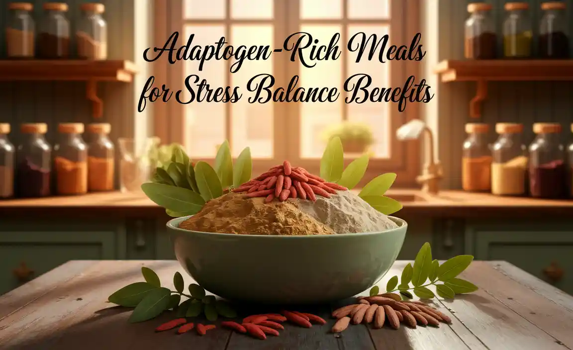 Discover Adaptogen-Rich Meals For Stress Balance Benefits