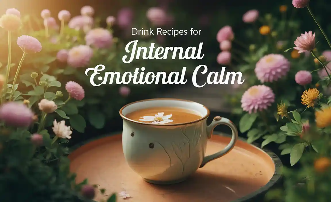 Drink Recipes For Internal Emotional Calm