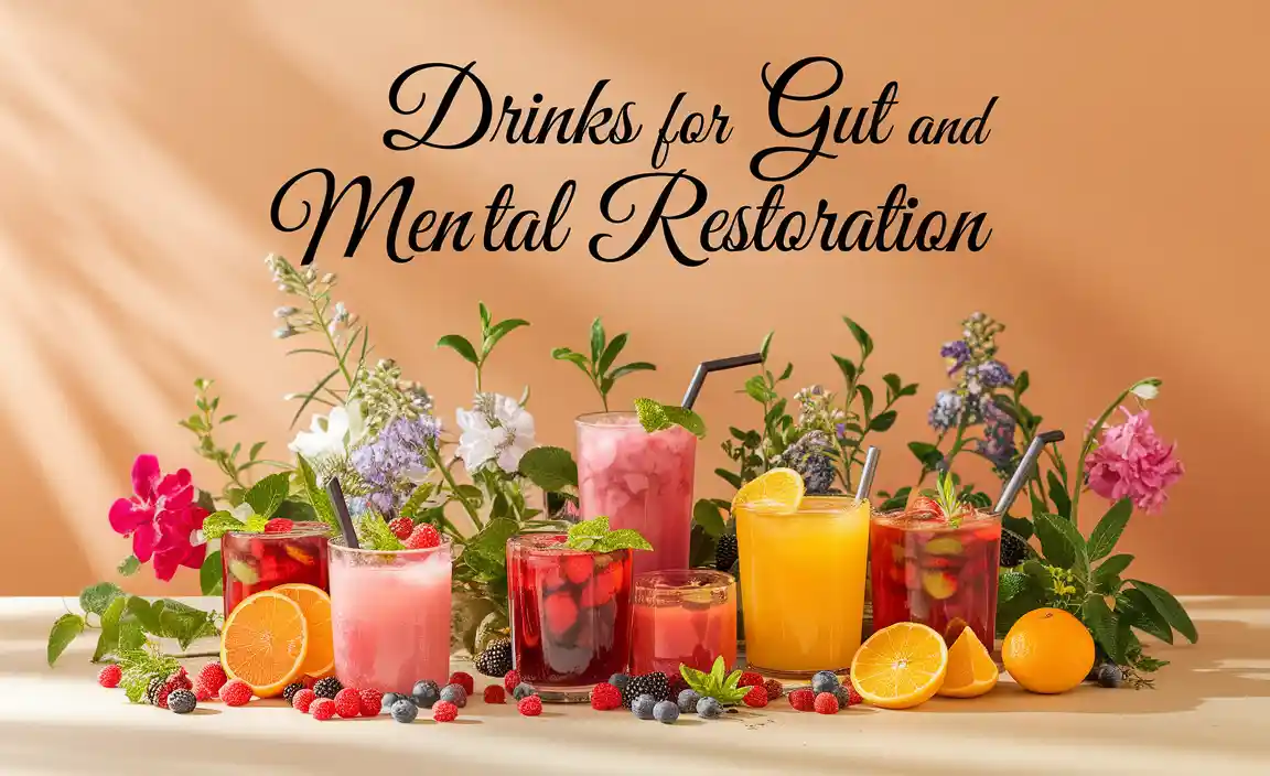 Drinks For Gut And Mental Restoration