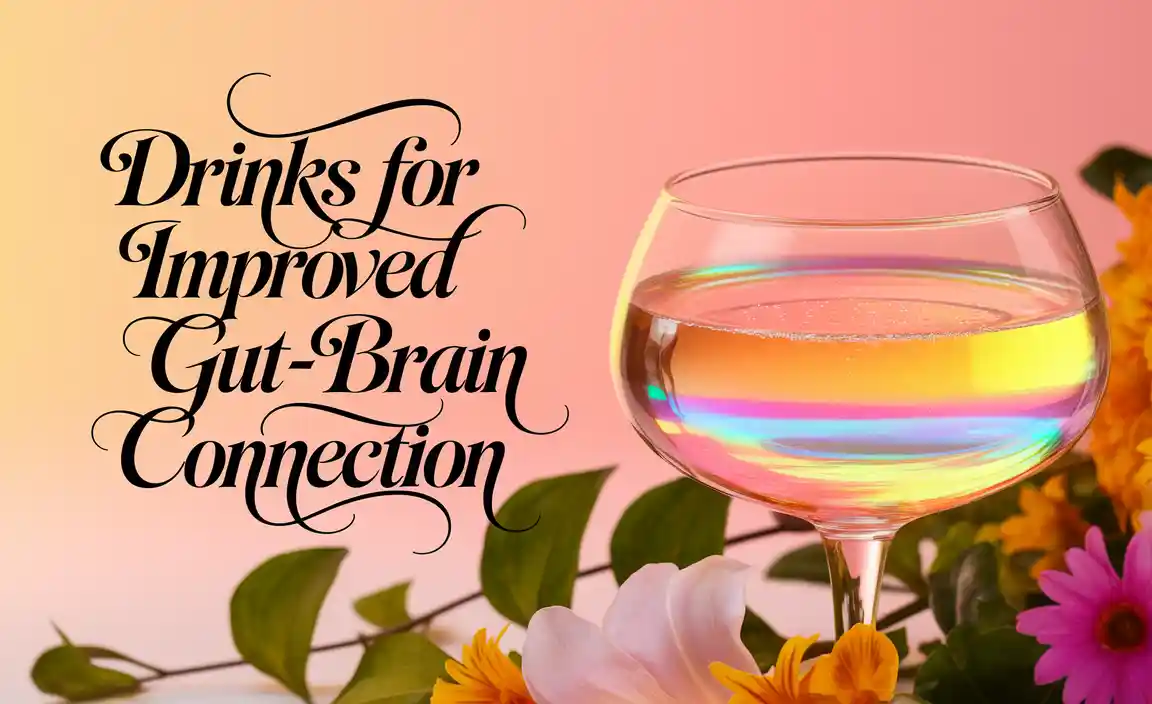 Drinks For Improved Gut-Brain Connection