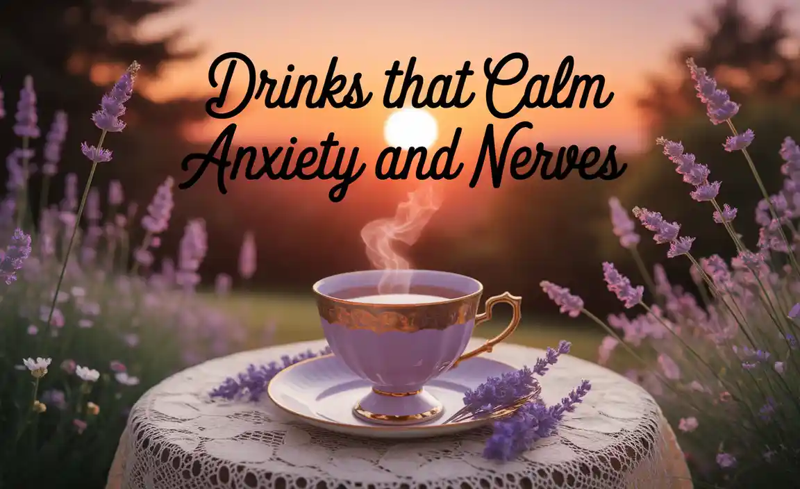 Drinks That Calm Anxiety And Nerves