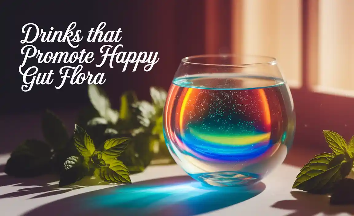 Drinks That Promote Happy Gut Flora