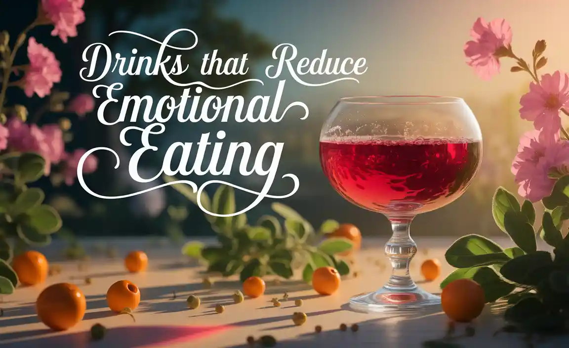 Drinks That Reduce Emotional Eating