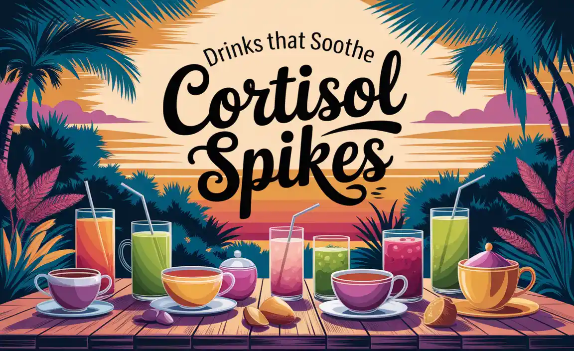 Drinks That Soothe Cortisol Spikes