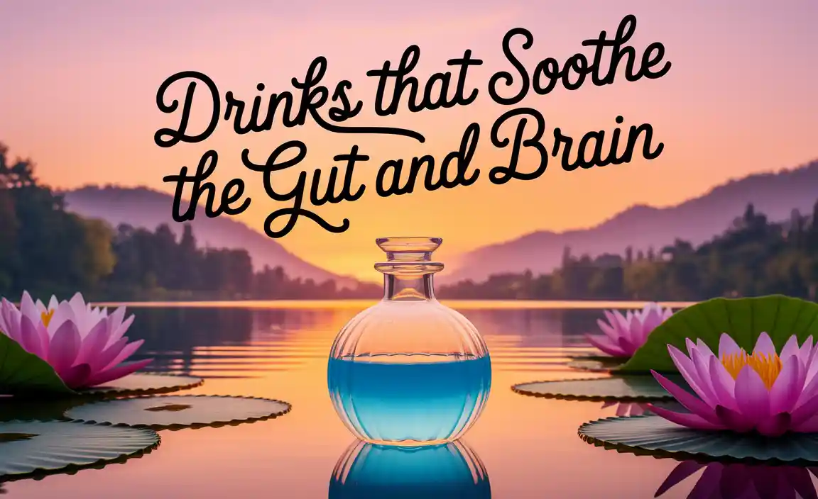 Drinks That Soothe The Gut And Brain