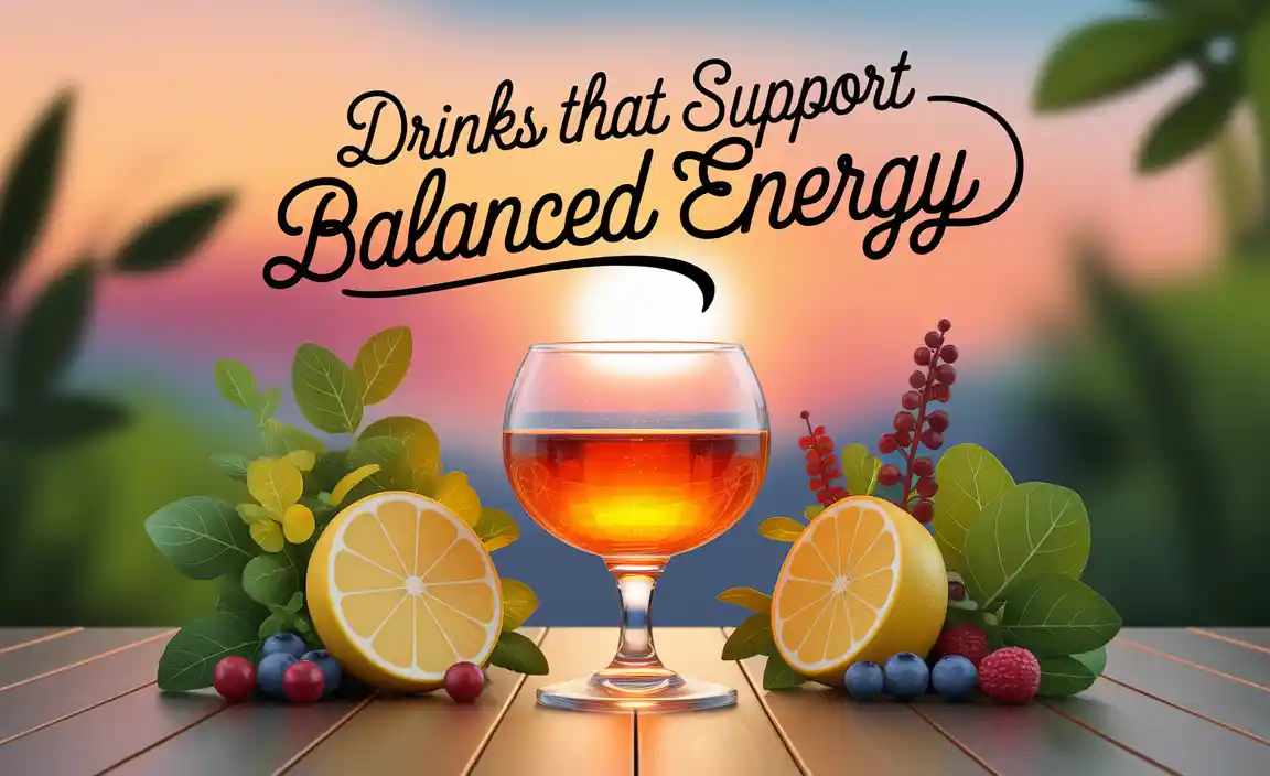 Drinks That Support Balanced Energy