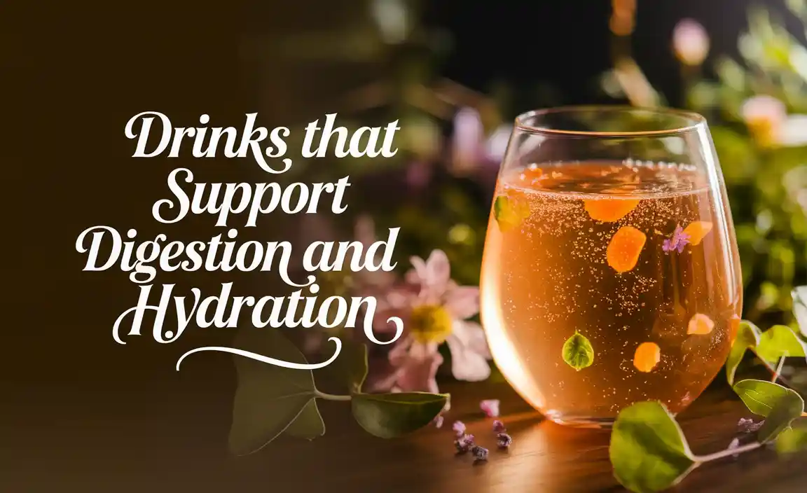 Drinks That Support Digestion And Hydration