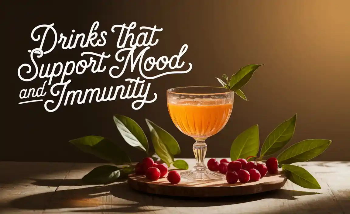 Drinks That Support Mood And Immunity