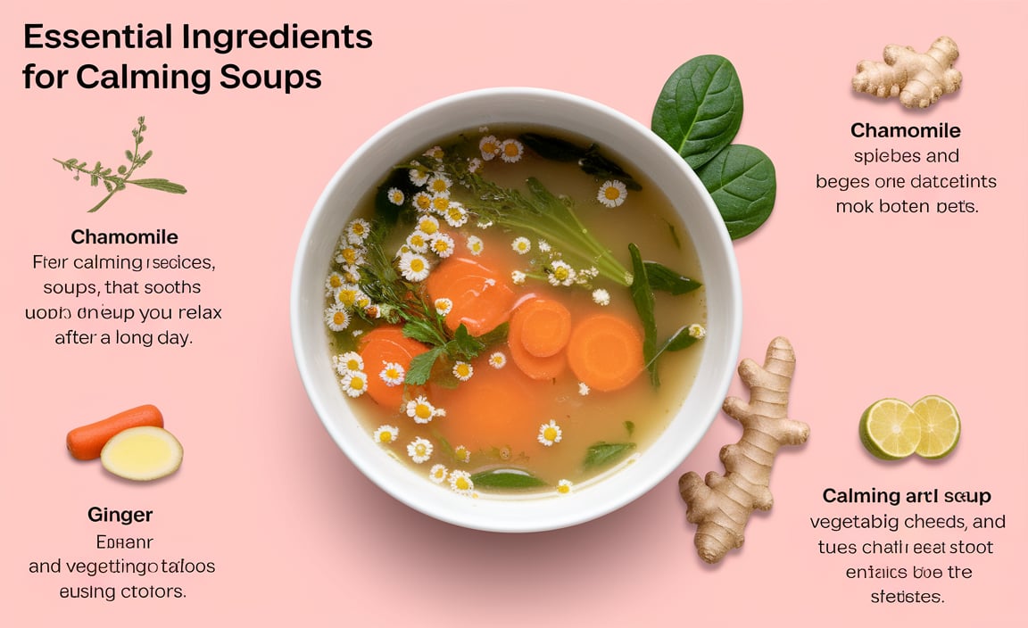 Essential Ingredients for Calming Soups