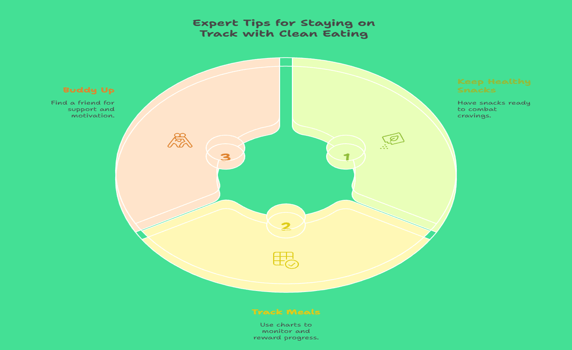Expert Tips for Staying on Track with Clean Eating