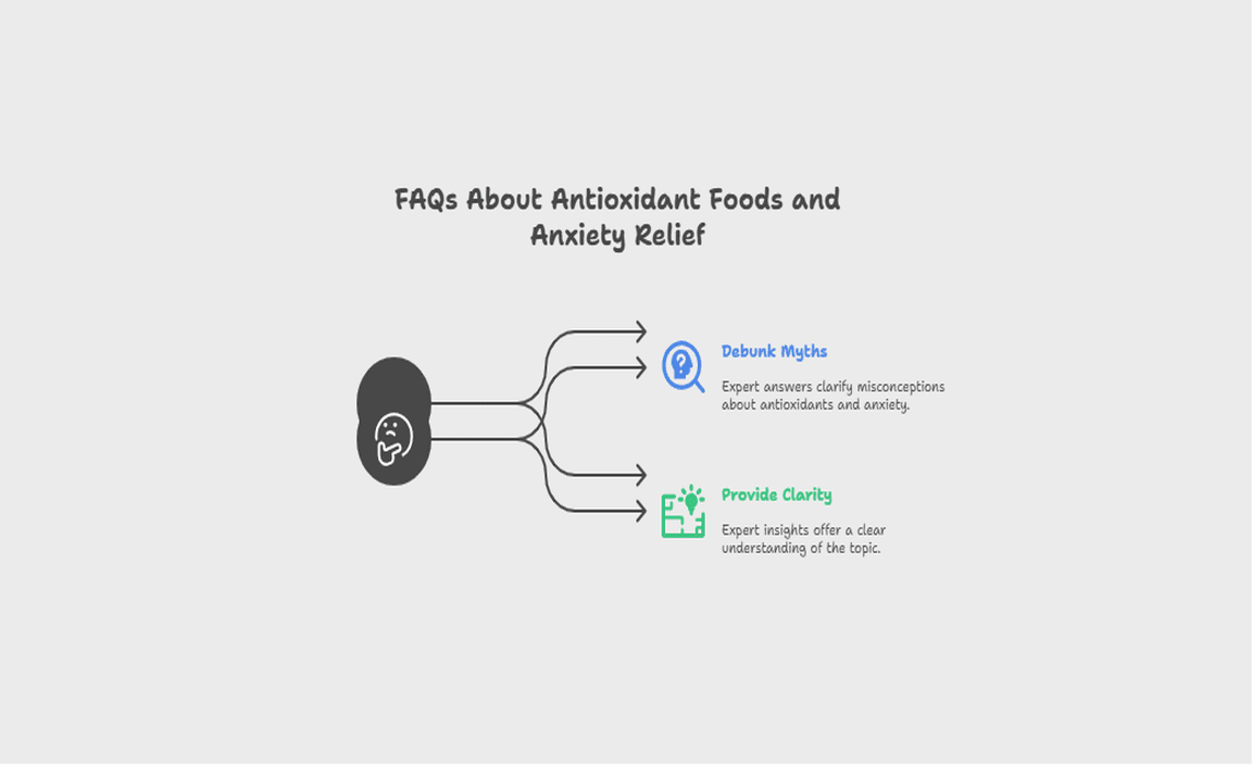 FAQs About Antioxidant Foods and Anxiety Relief