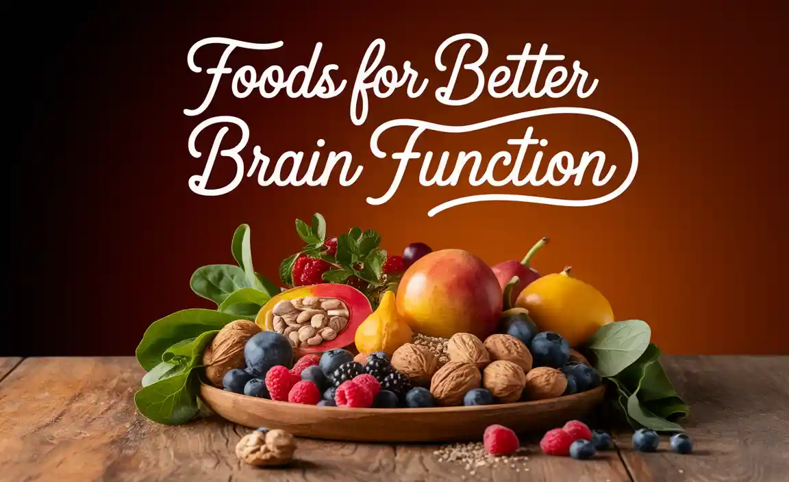 Foods For Better Brain Function