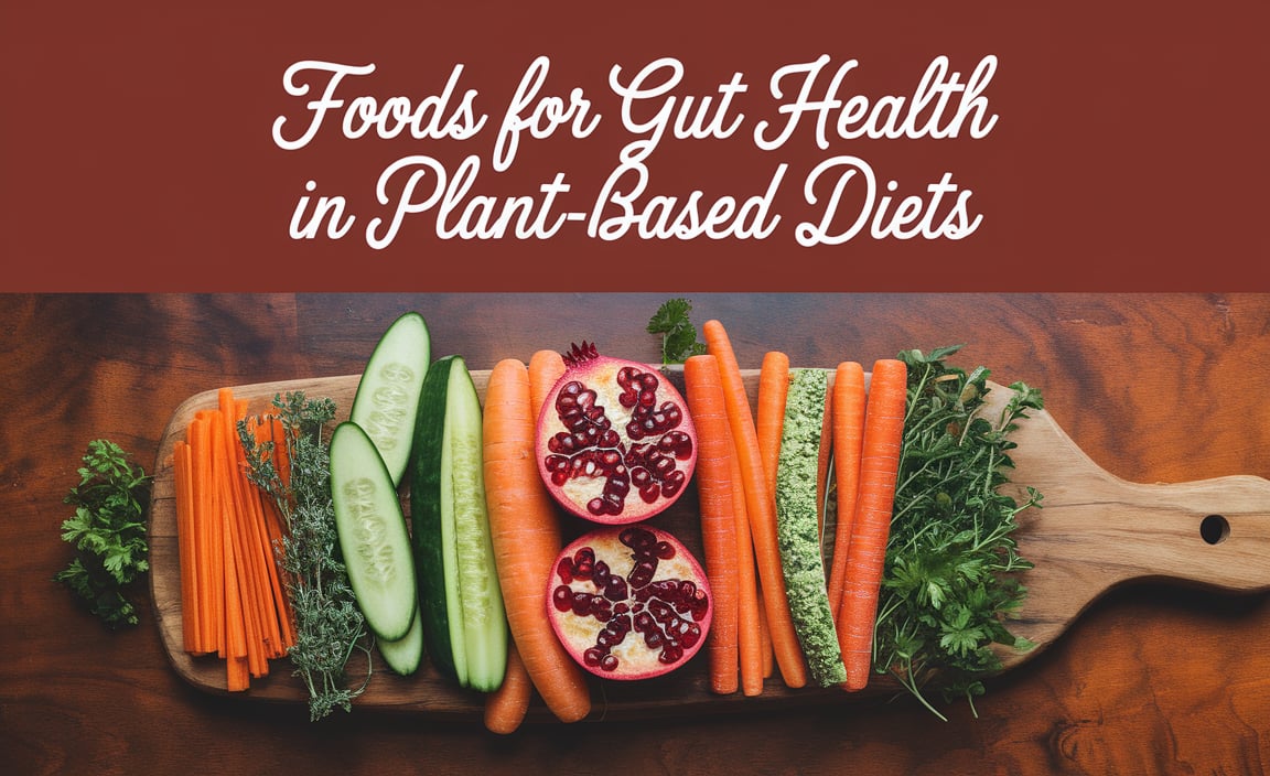 Foods For Gut Health In Plant-Based Diets