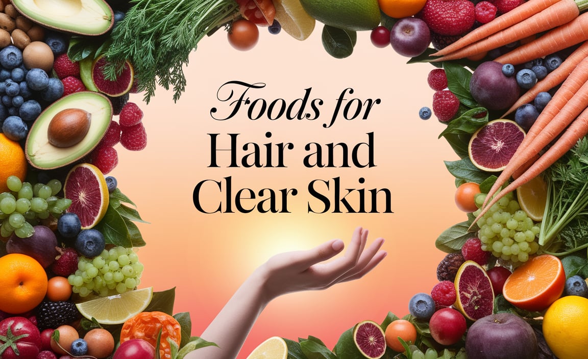 Foods For Hair And Clear Skin