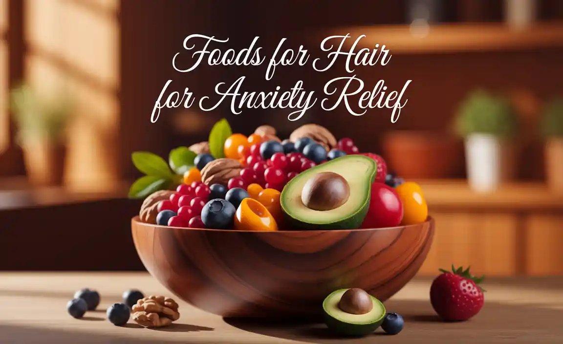 Foods For Hair For Anxiety Relief