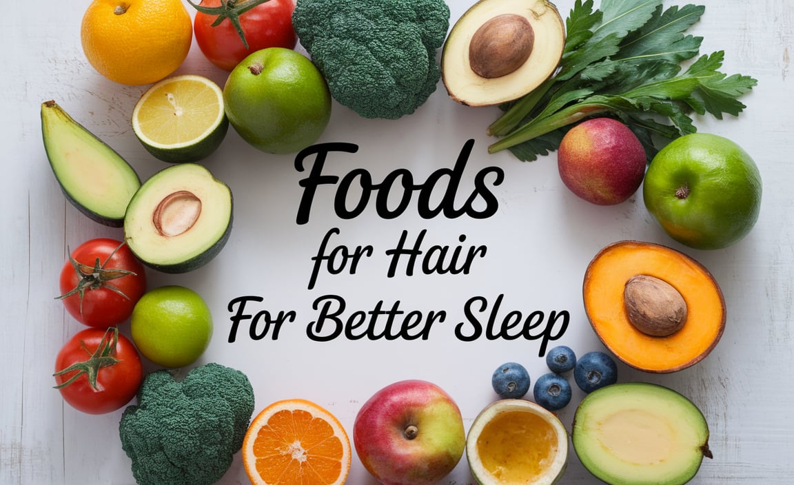 Foods For Hair For Better Sleep