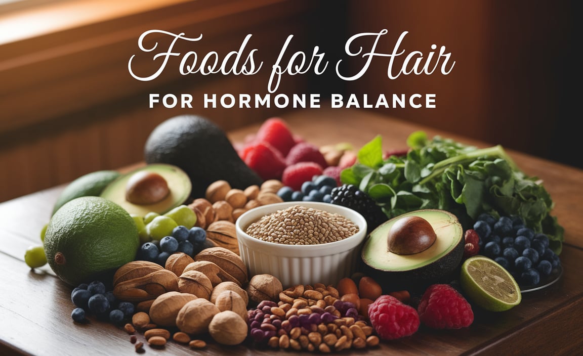 Foods For Hair For Hormone Balance