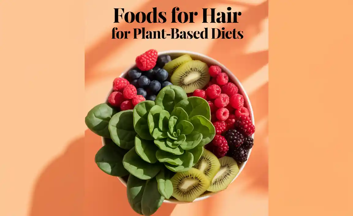 Foods For Hair For Plant-Based Diets