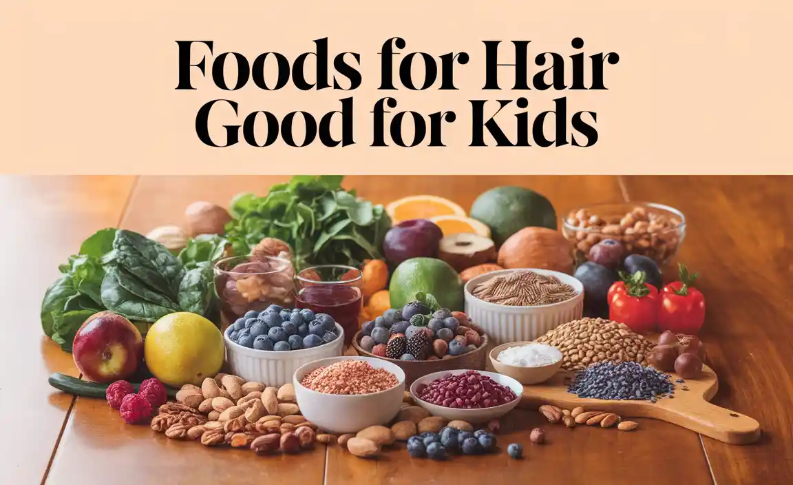 Foods For Hair Good For Kids