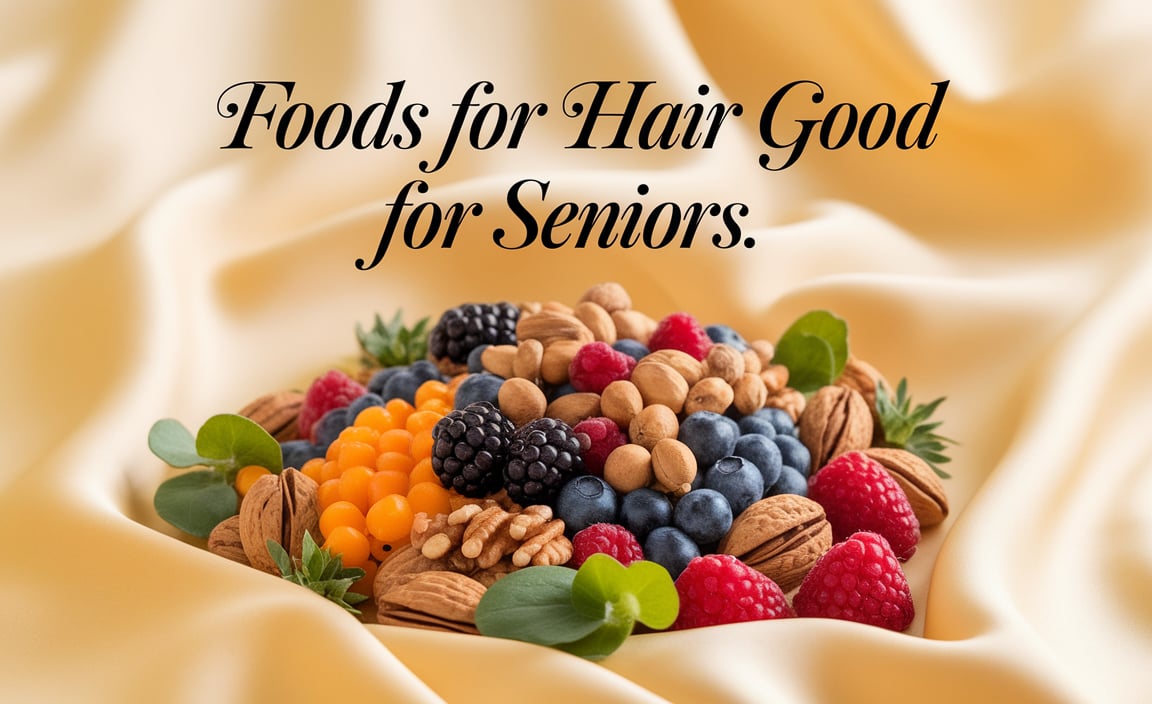 Foods For Hair Good For Seniors