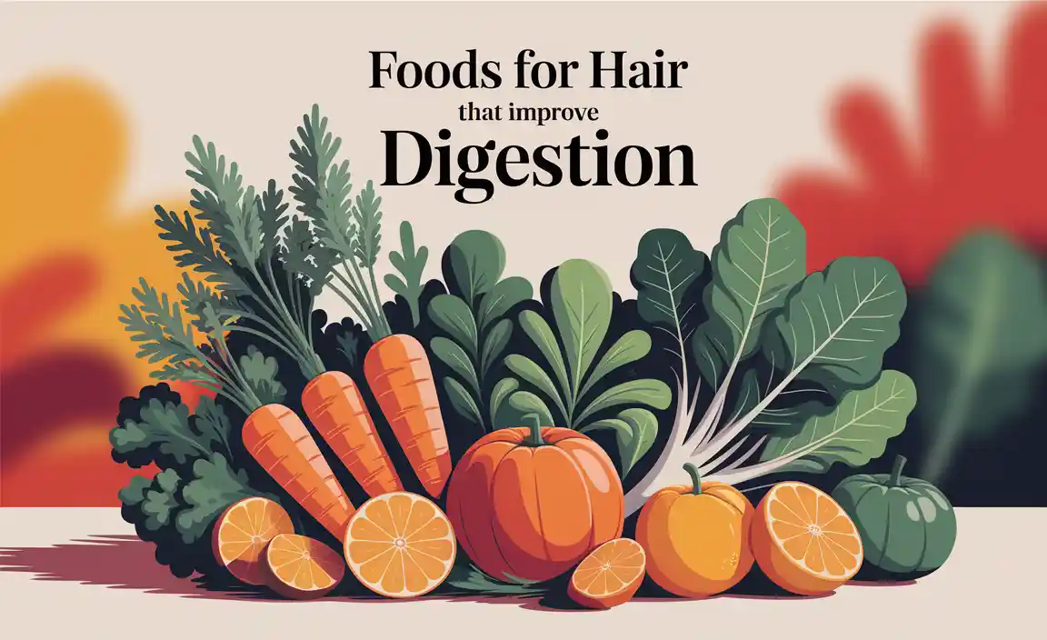 Foods For Hair That Improve Digestion